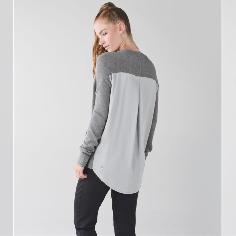 lululemon Cardi in the Front sweater